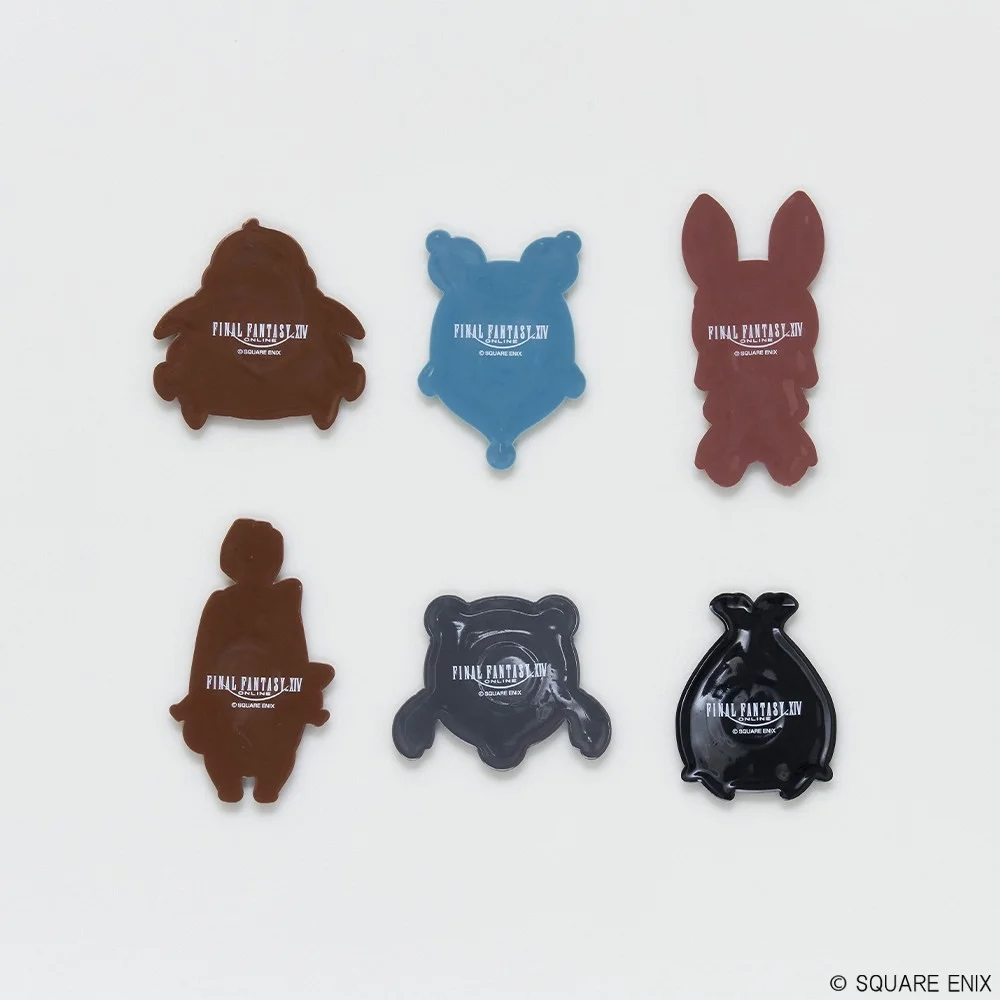 Final Fantasy XIV Rubber Magnet Collection Vol.1 Blind Box - 1 Unidade Aleatória